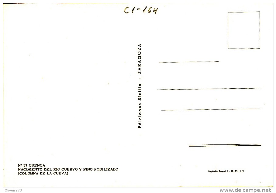 CUENCA  - Nascimento Del Rio Cuervo - 2 Scans - ESPAÑA - Cuenca