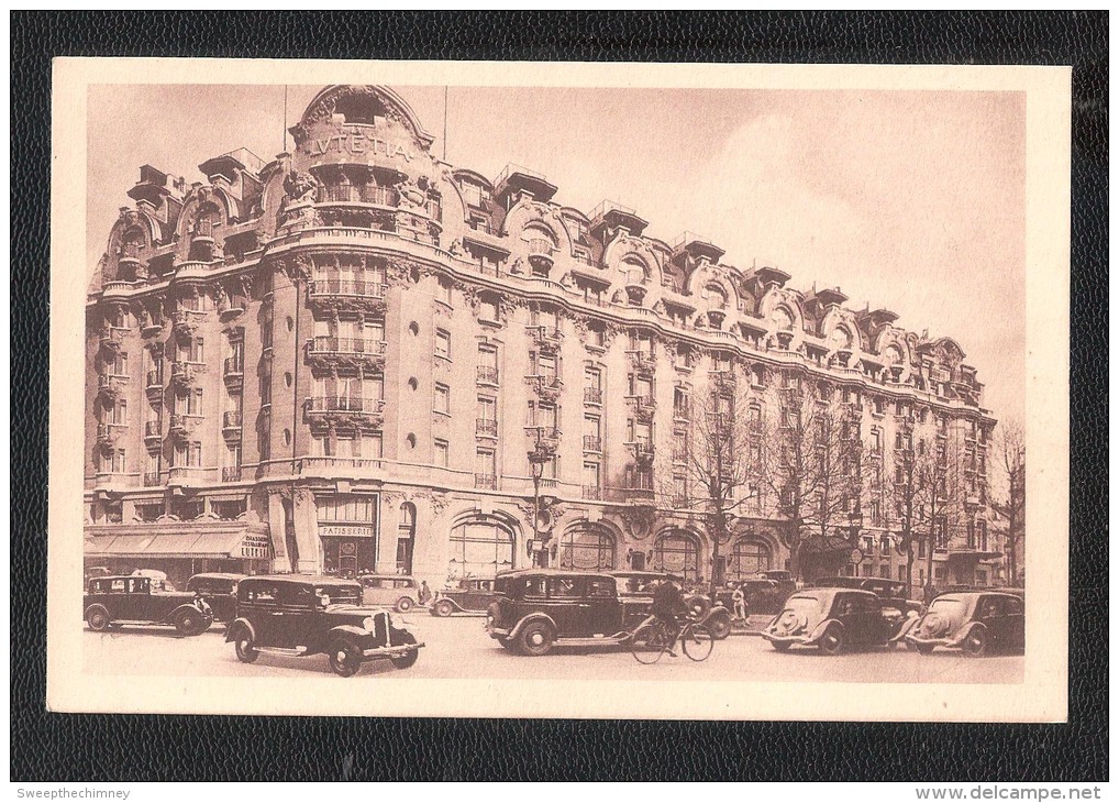 * PARIS * Hôtel LUTETIA ( Carte Non Ecrite ) - Cafés, Hôtels, Restaurants