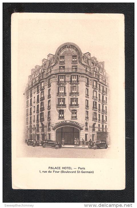 NEW PARIS VI *** PALACE HOTEL *** 1 RUE DU FOUR & BOULEVARD SAINT-GERMAIN - Paris (06)