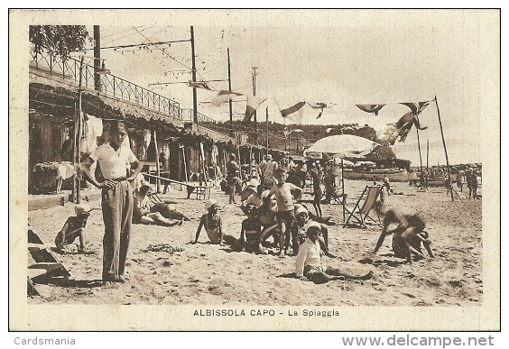 Albisola Capo(Savona)-La Spiaggia-1931 - Savona