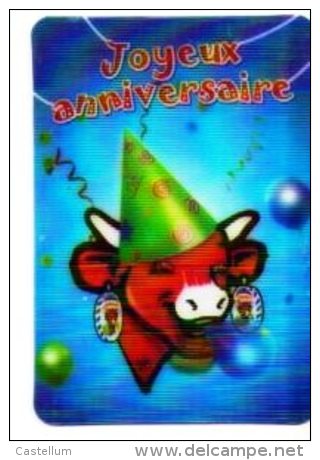 Image Joyeux Annversaire "la Vache Qui Rit " - Autres & Non Classés