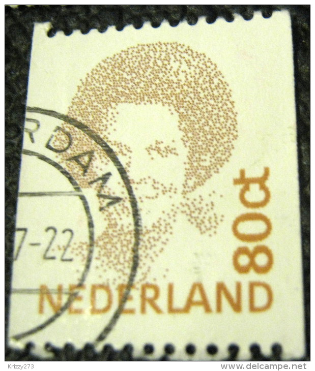 Netherlands 1991 Queen Beatrix 80c - Used - Usati