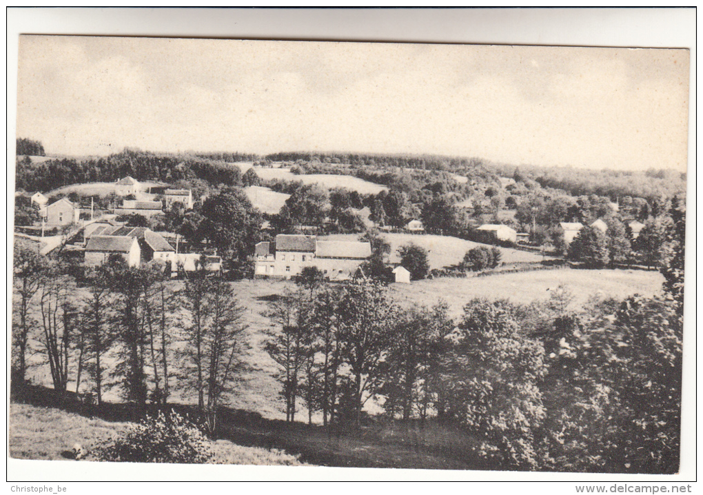 Burnontige Lez Werbomont, Panorama Du Fond Du Village Vers L'ecole Et Les Hauteurs De St Antoine (pk12593) - Ferrieres