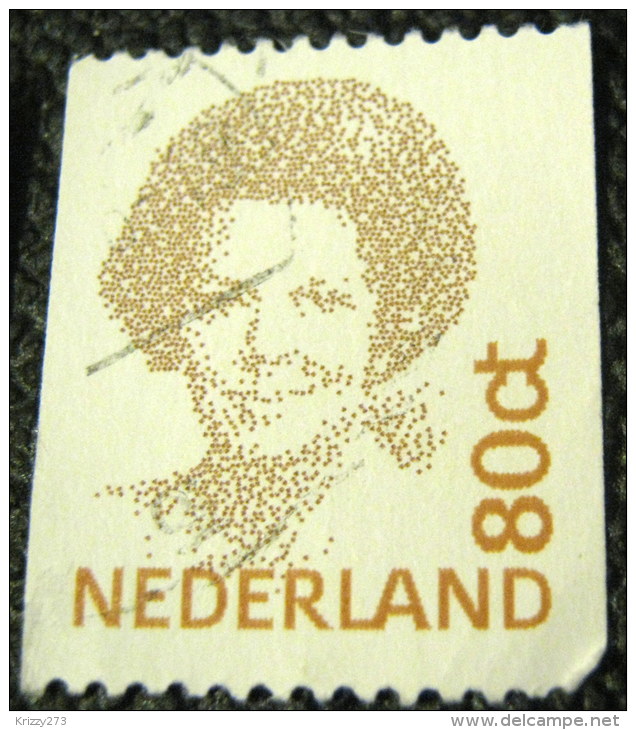 Netherlands 1991 Queen Beatrix 80c - Used - Oblitérés