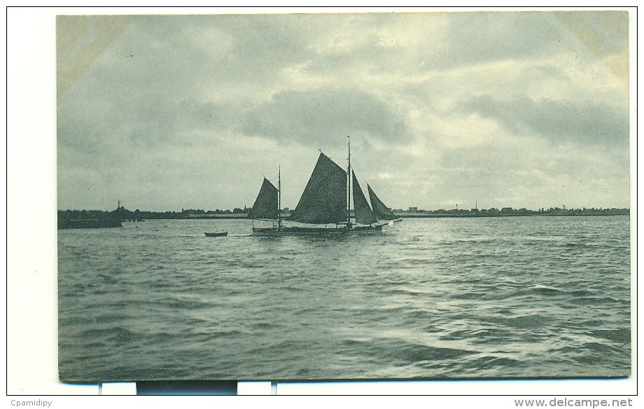 BATEAUX De PECHE/ CPA De L'éditeur NELS, Bruxelles, Série Delft N°32 - Pêche