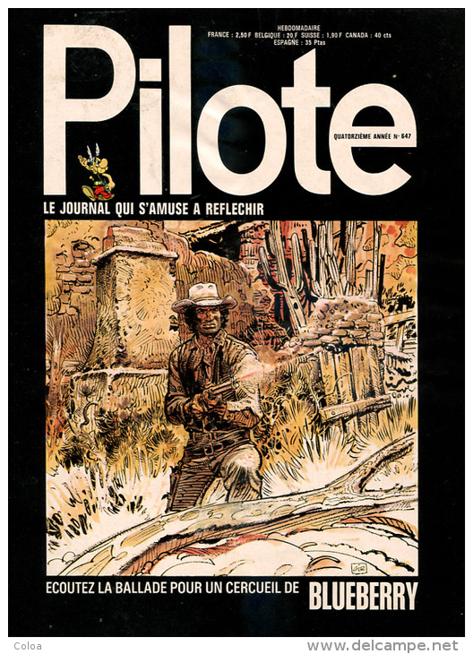 PILOTE N° 647 1972 - Pilote