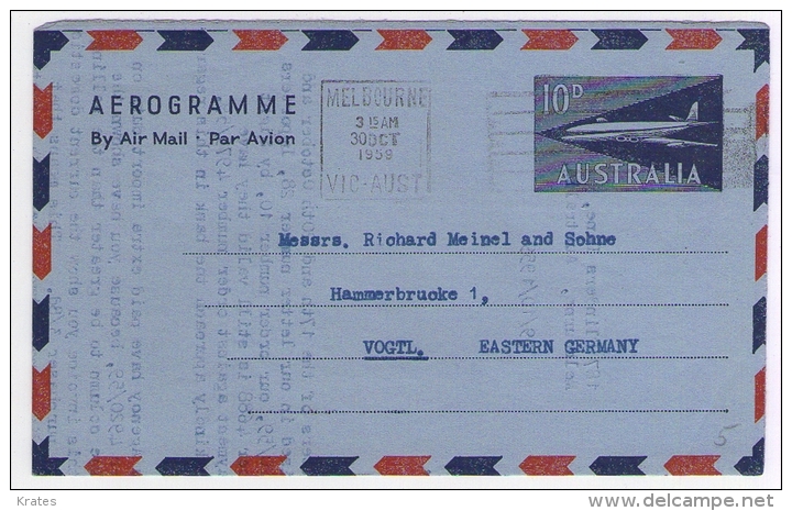 Old Letter - Australia - Covers & Documents