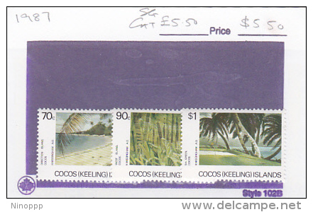 Cocos (Keeling) Islands 1987 Scenes Set MNH - Cocos (Keeling) Islands