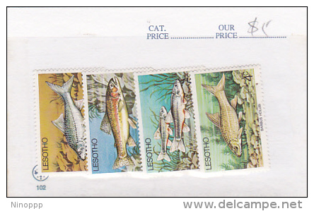 Lesotho - Fish Set MNH - Lesotho (1966-...)