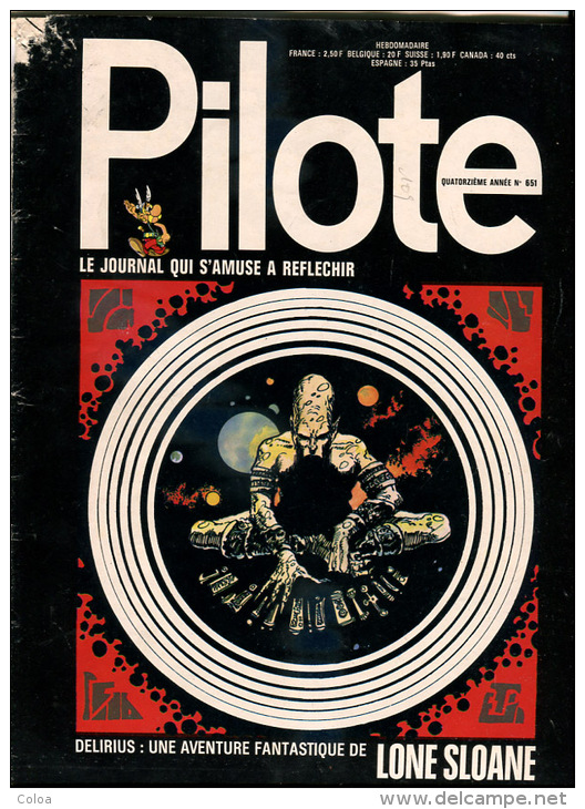 PILOTE N° 651 1972 - Pilote