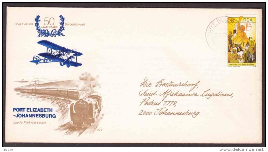 South Africa - South African Airways Flight Cover 29.2 - Poste Aérienne