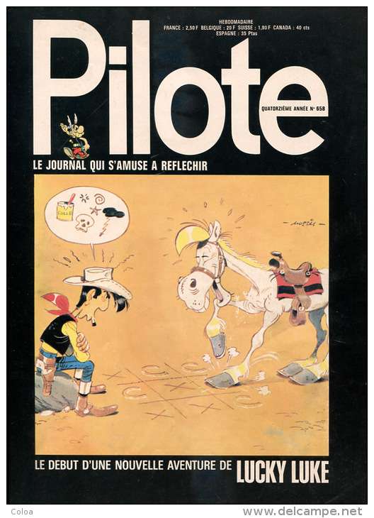 PILOTE N° 658 1972 - Pilote