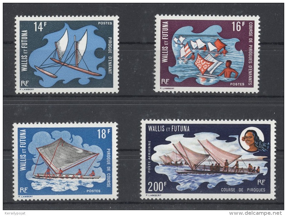 Wallis &amp; Futuna - 1972 Pirogues Contests MNH__(TH-3751) - Unused Stamps