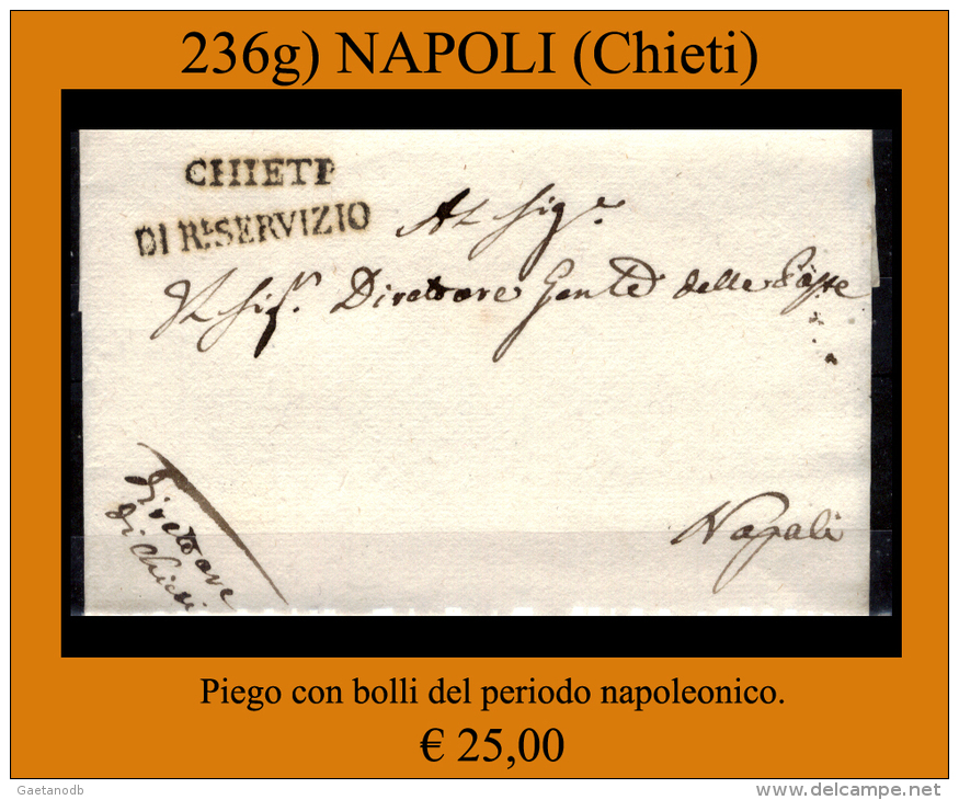 Chieti 00236g - 1. ...-1850 Prefilatelia