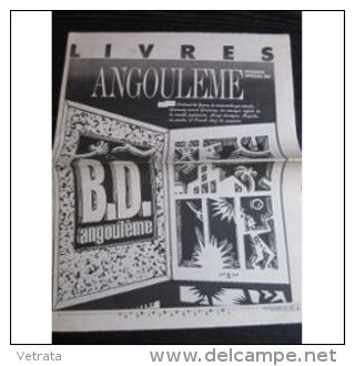 Libération, Sup Livres Du 24/01/91 : Spécial Angoulème - Autre Magazines