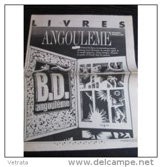 Libération, Sup Livres Du 24/01/91 : Spécial Angoulème - Andere Tijdschriften