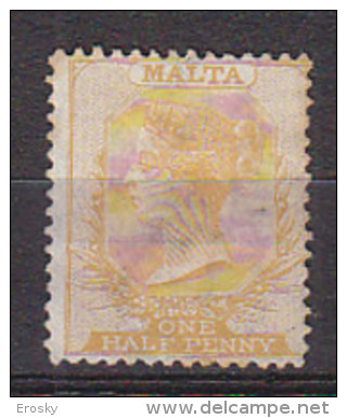 P3601 - BRITISH COLONIES MALTA Yv N°2 (*) - Malta (...-1964)