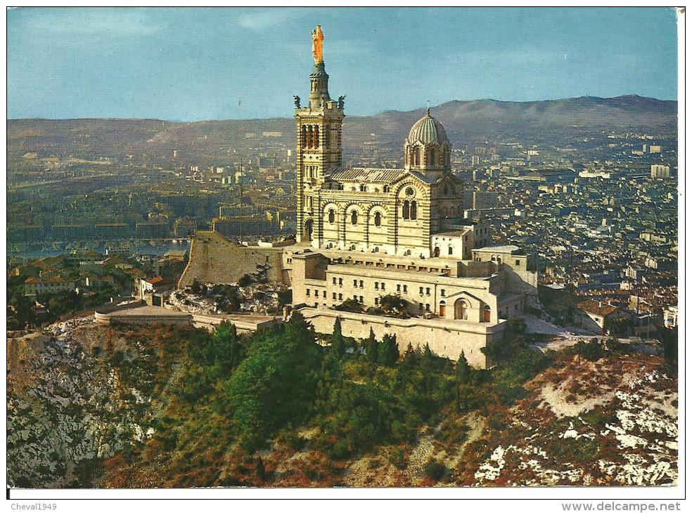 31909     Marseille   Notre Dame De La Garde   Vue Aerienne - Notre-Dame De La Garde, Ascenseur