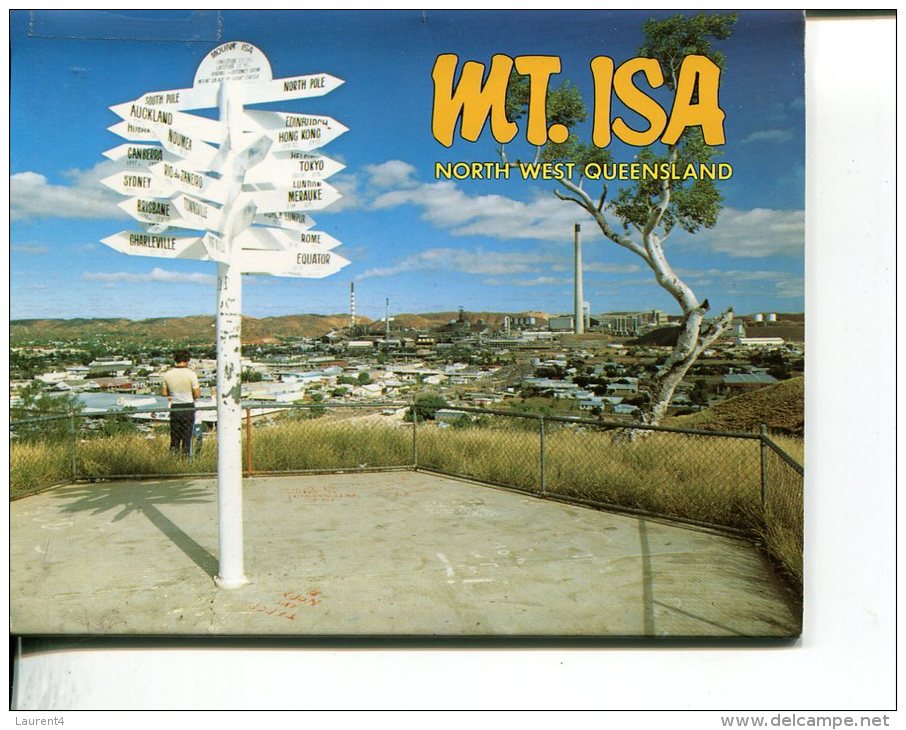 (Folder 39) Postcard Folder - QLD - Mt Isa - Far North Queensland