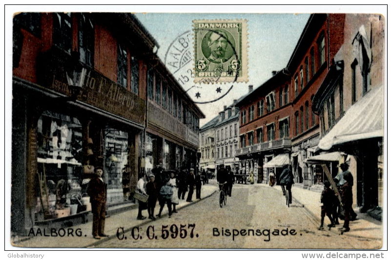 DENMARK - AALBORG - BISPENSGADE - STREET SCENE - Danemark