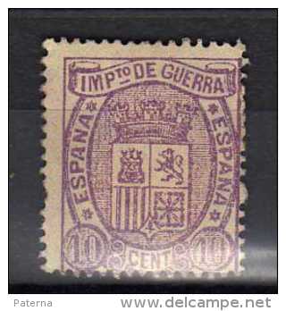 F-1  España 1875  Nº 155 * Impuesto De Guerra - Unused Stamps