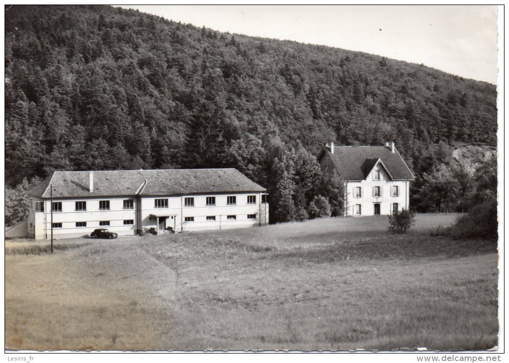 CP - PHOTO - COLONIE DE VACANCES DE LA VILLE DE ST LOUIS - LES TROIS LYS -  ROSEMONT PRES GIROMAGNY - - Giromagny