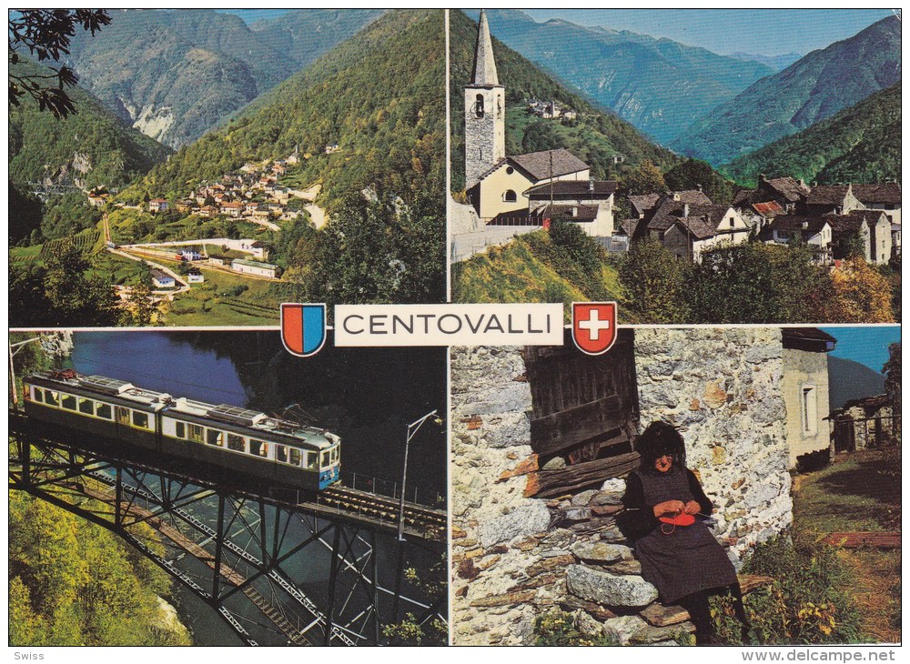 CENTOVALLI   TRAIN  ZUG - Centovalli