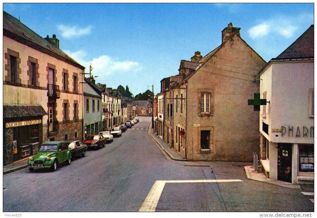 Saint Jean De Brevelay Impeccable Citroen 2 Cv Pharmacie Boucherie - Saint Jean Brevelay