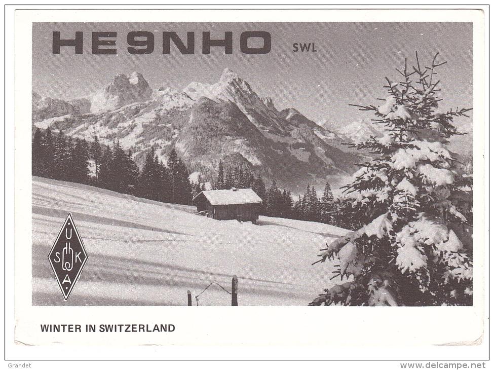 CARTE RADIO - QSL - SUISSE - SWITZERLAND - ITTINGEN - CARTE RADIO QSL - 1983. - Radio Amateur