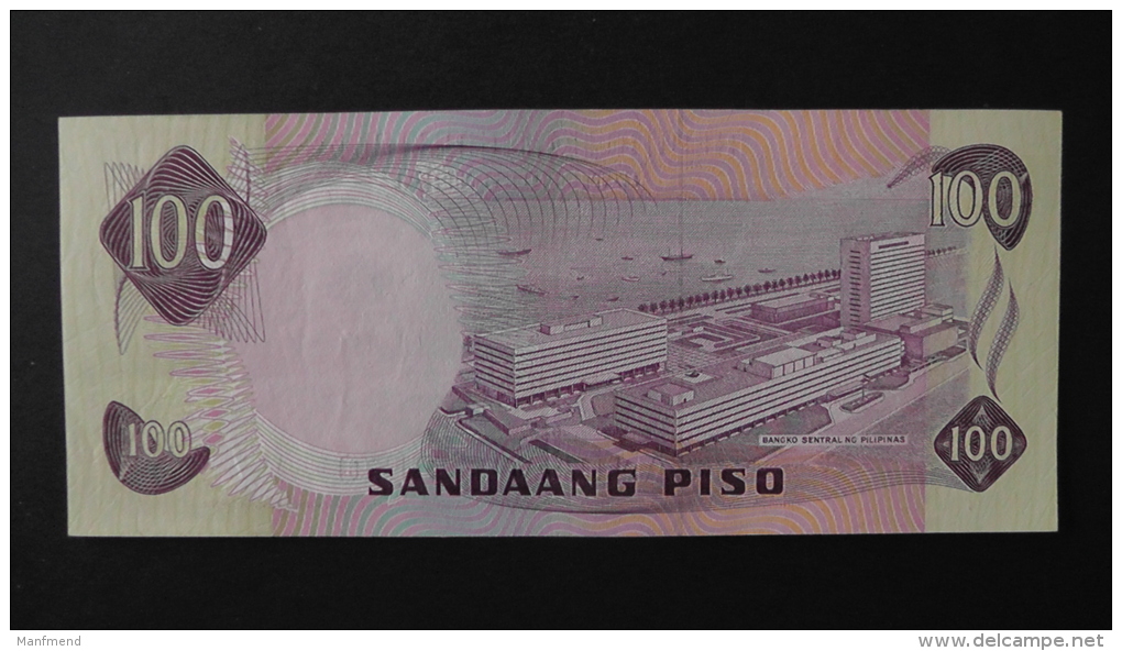 Philippines - 100 Piso - 1978- P 164c - Unc - Look Scan - Philippinen