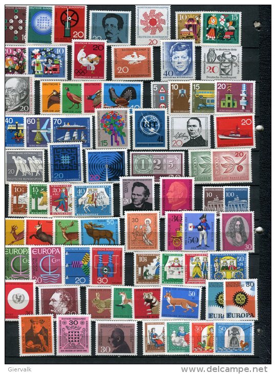 GERMANY(BUNDES) 1959 Etc.....MNH - Verzamelingen