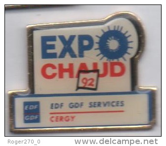 EDF GDF , Expo Chaud , Cergy - EDF GDF
