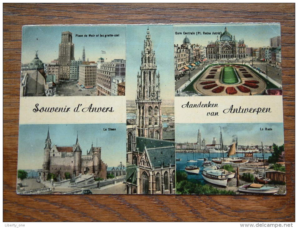 Aandenken Van Antwerpen / Souvenir D´Anvers - Anno 1955 ( Zie Foto Voor Details ) !! - Andere & Zonder Classificatie