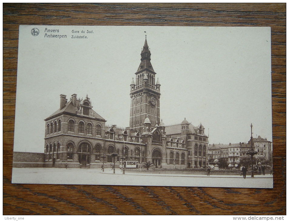 Zuidstatie - Gare Du Sud - Anno 1934 ( Zie Foto Voor Details ) !! - Antwerpen