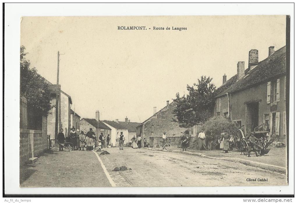 ROLAMPONT , ROUTE DE LANGRES - Autres & Non Classés