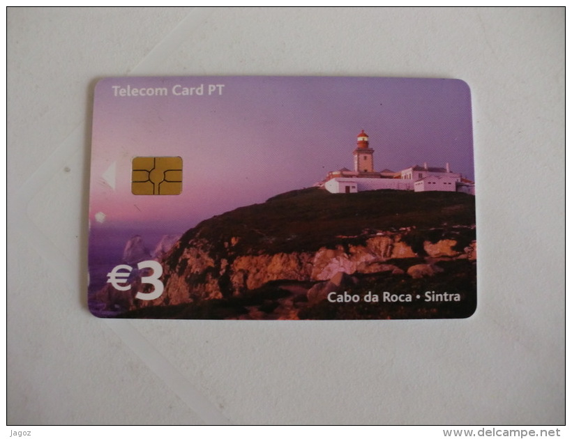 Phonecard/ Telécarte Telecom Card Cabo Da Roca E Farol  Portugal - Portugal