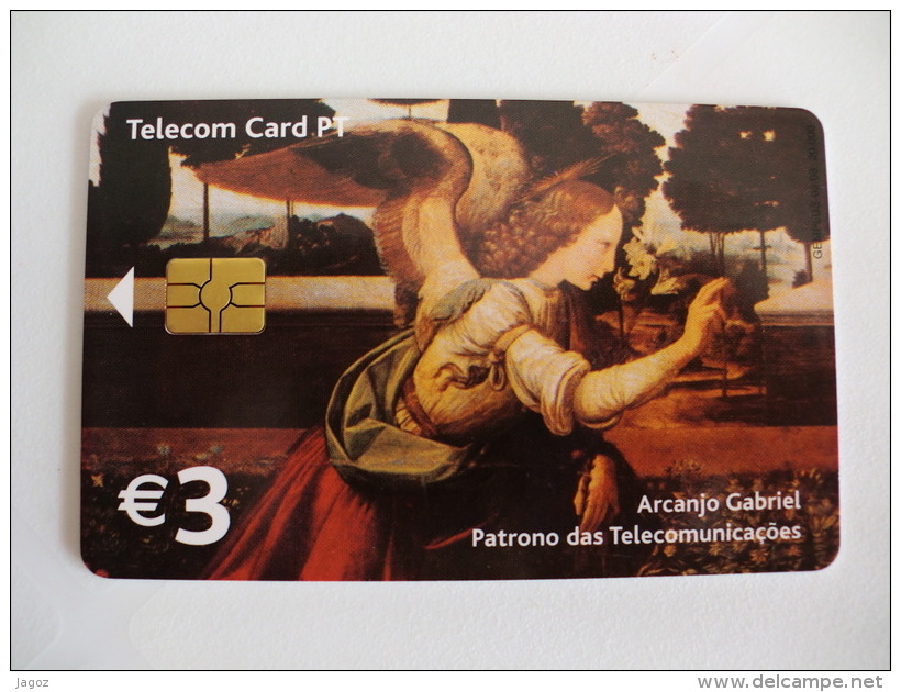 Phonecard/ Telécarte Telecom Card Arcanjo Gabriel/ Leonardo Da Vinci Portugal - Portugal