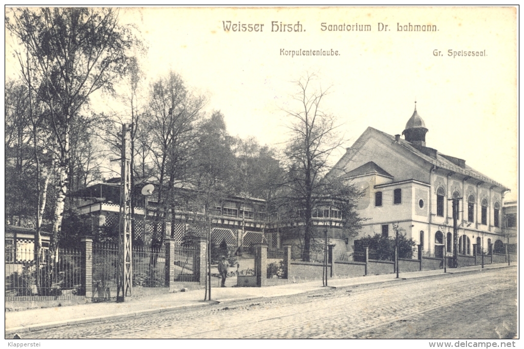 Dresden - Weisser Hirsch, Sanatorium Dr. Lahmann - Dresden