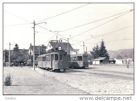Tramways Balois, Basel Surbaum, Photo 1960, BVA, BVB 197.7 - Bâle