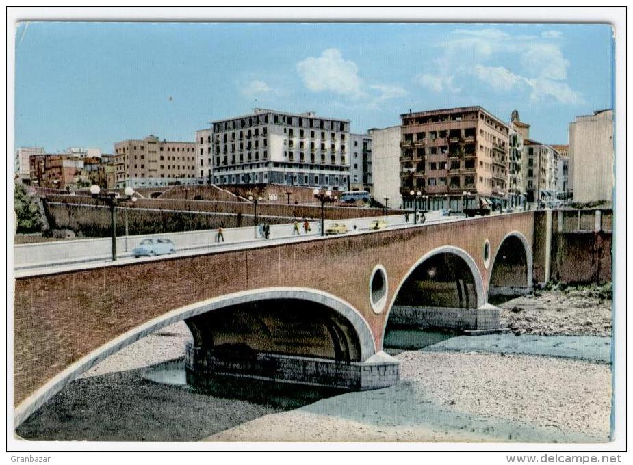 BENEVENTO, IL PONTE SUL CALORE, VG 1965, FORMATO GRANDE    **** - Benevento