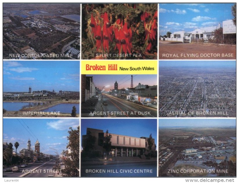 (110) Australia -  Broken Hill 9 Views - Broken Hill