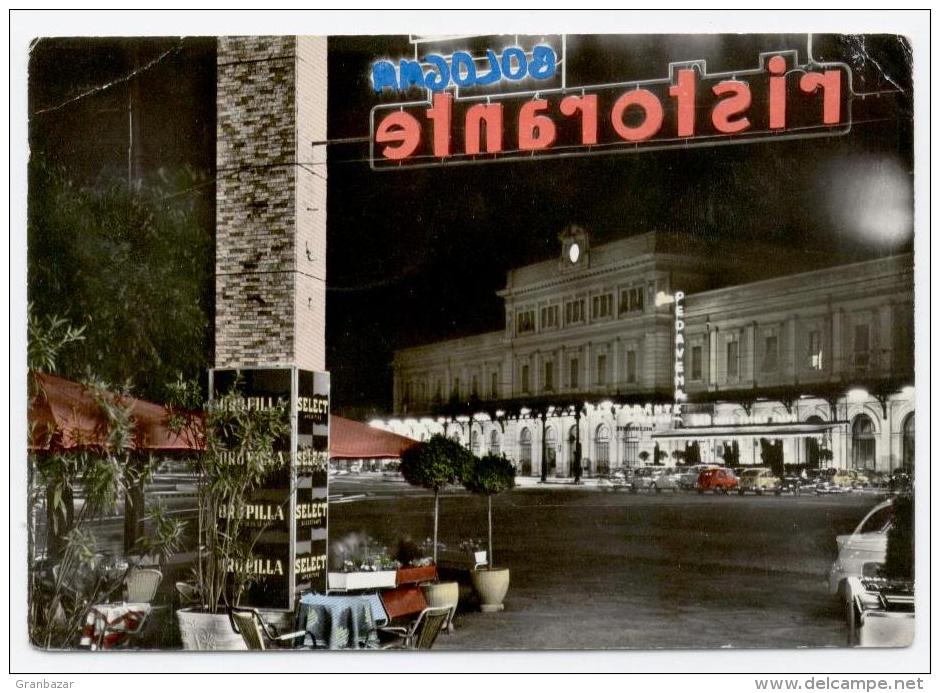 MODENA, PIAZZA STAZIONE FERROVIARIA, VG 1962, FORMATO GRANDE    **** - Modena