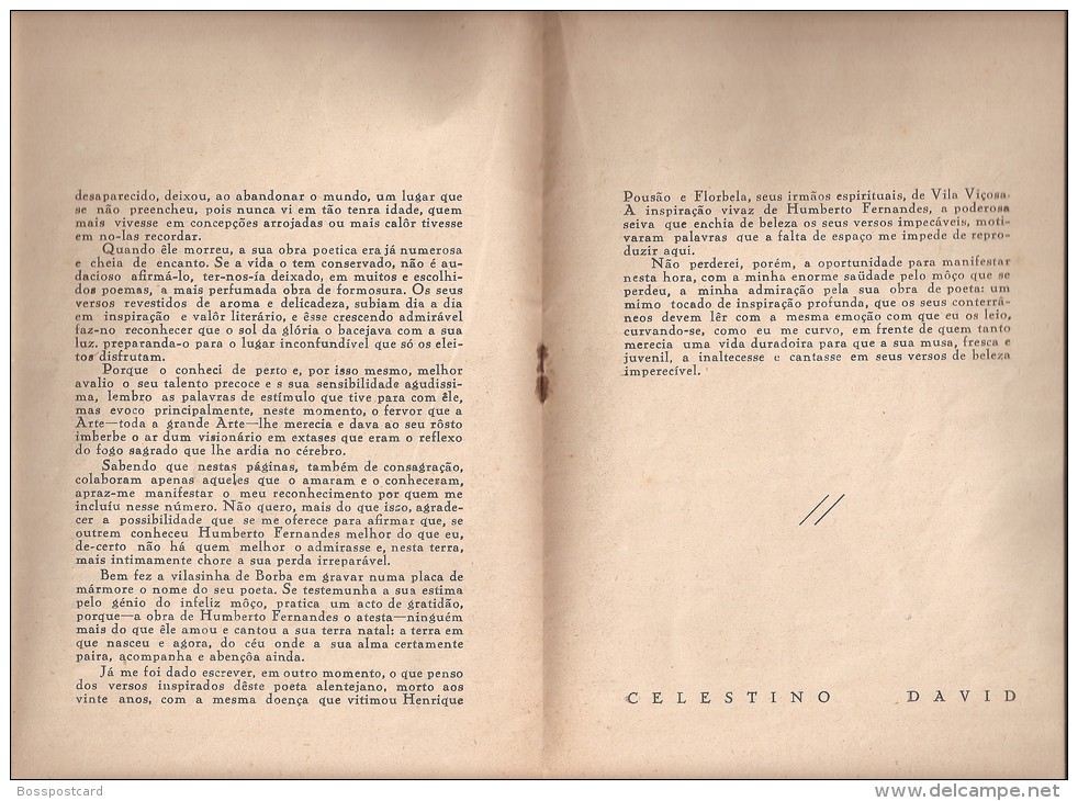 Borba - Livro De Homenagem A Humberto Silveira Marques (32 Páginas). Évora. Alentejo (6 Scans) - Livres Anciens