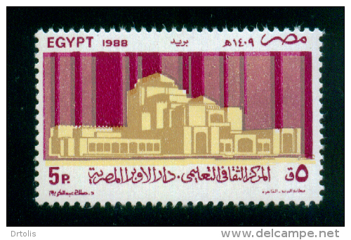 EGYPT / 1988 / JAPAN / MUSIC / CAIRO OPERA HOUSE / MNH / VF - Unused Stamps