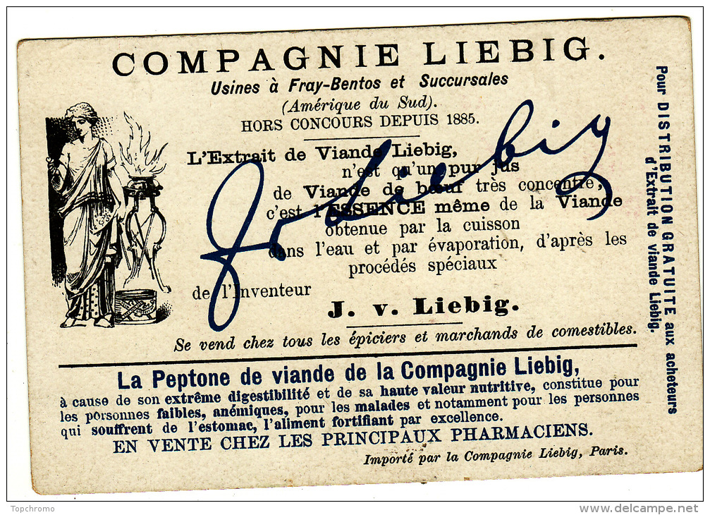 CHROMO Liebig L´or Atelier D´orfèvre - Liebig