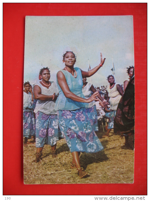 LAGOS INTERNATIONAL TRADE FAIR 1962 OWERRI DANCERS - Nigeria