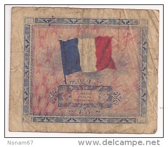 P928 - Billet émis En FRANCE 1944 - Deux Francs - - 1944 Flag/France