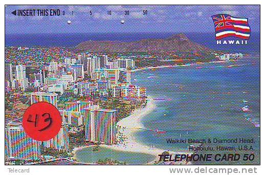 Télécarte Japonaise HAWAII Related (43) - Hawaii