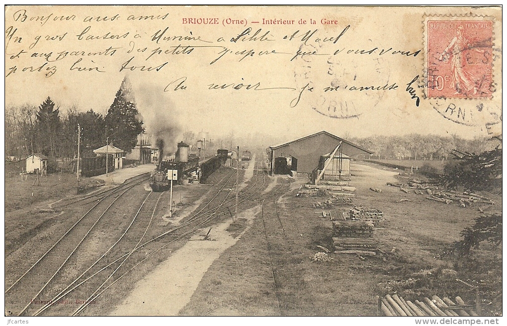 61 - BRIOUZE - Intérieur De La Gare - Briouze