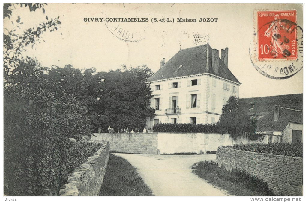 71 GIVRY CORTIAMBLES - MAISON JOZOT - Altri & Non Classificati